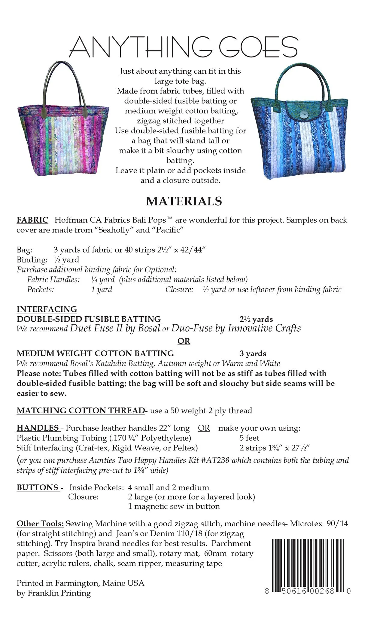 Anything Goes Pattern
