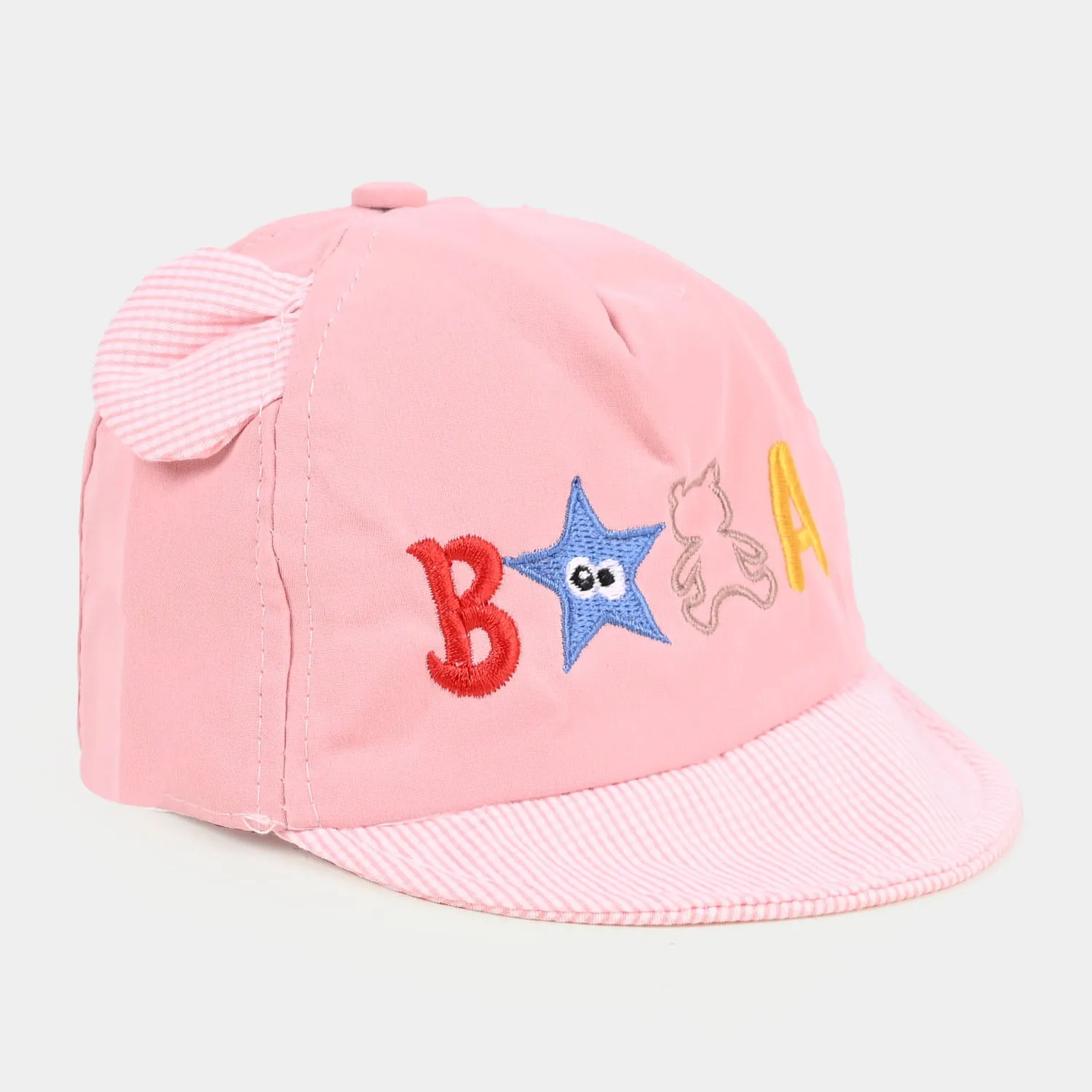 Baby Sun Cap/Hat 6M  | Pink