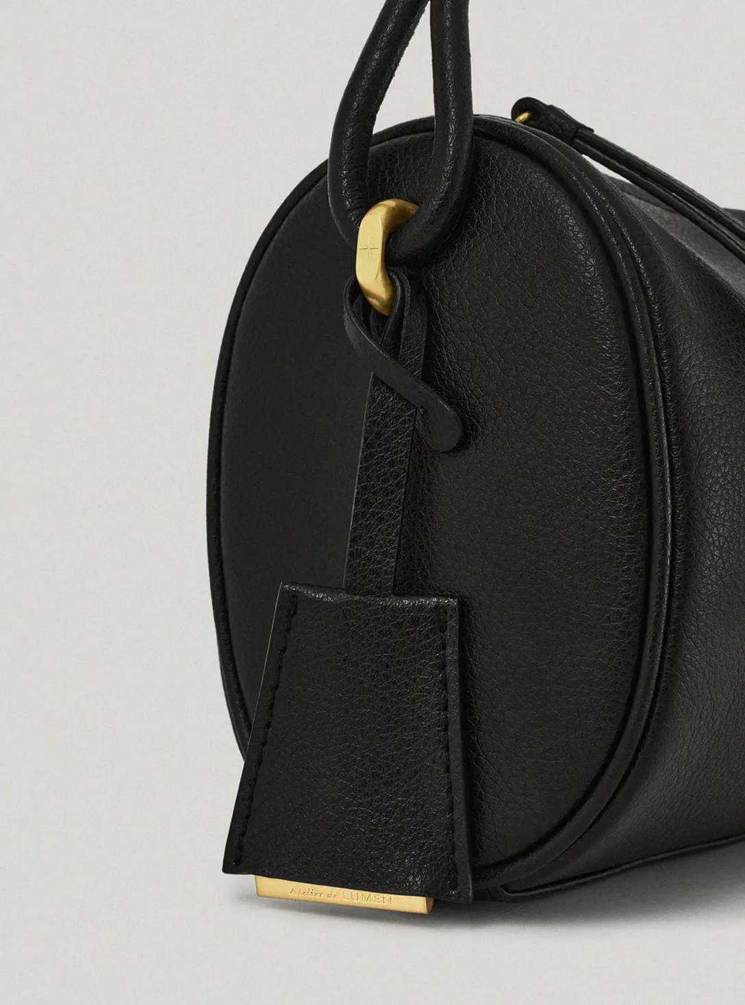Base Barrel Bag In Soft Black