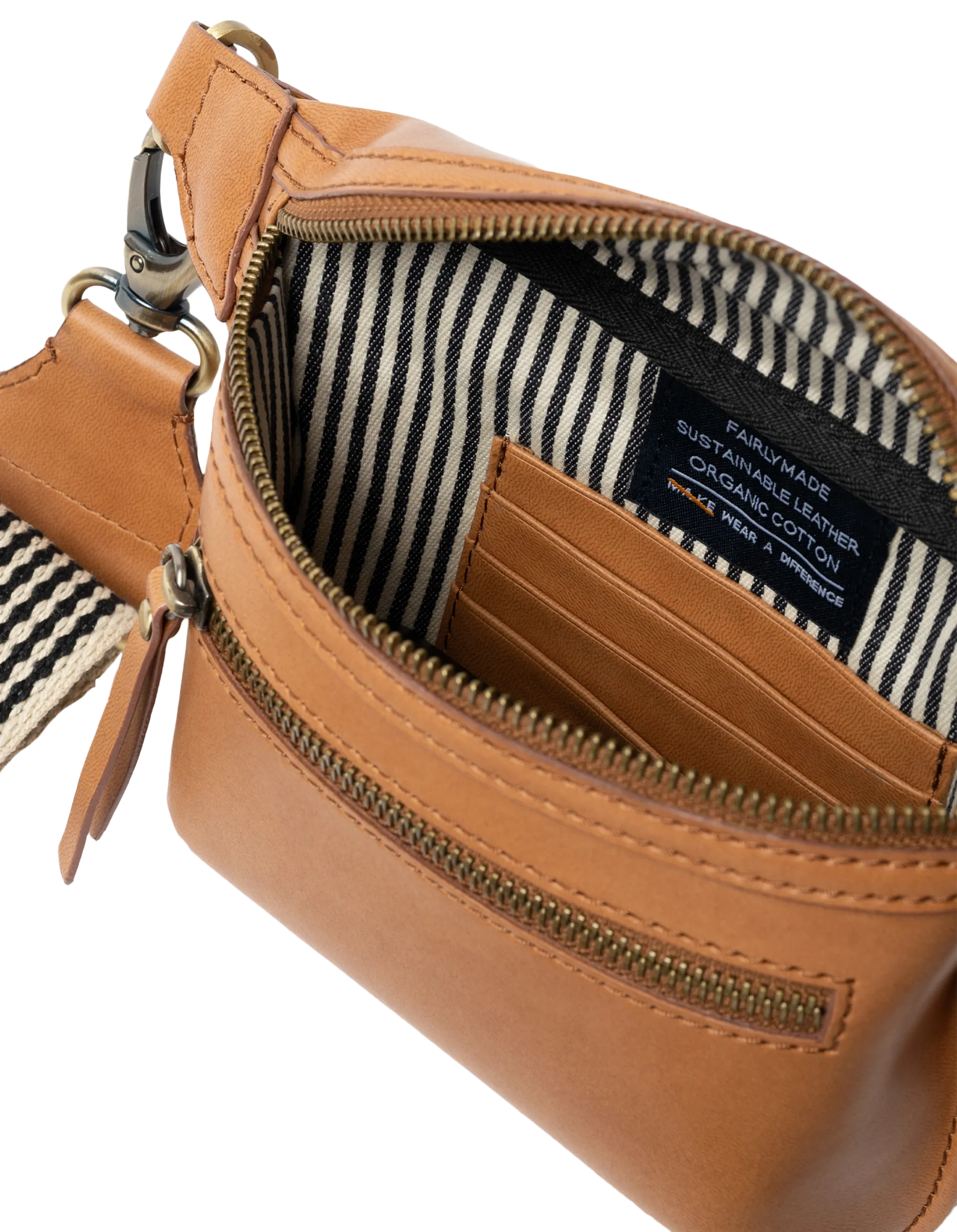 Beck's Bum Bag Apple Leather Cognac