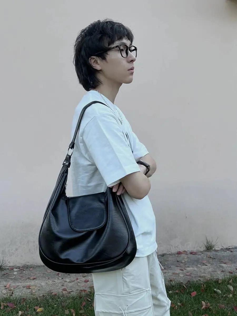 Black Casual Shoulder Bag