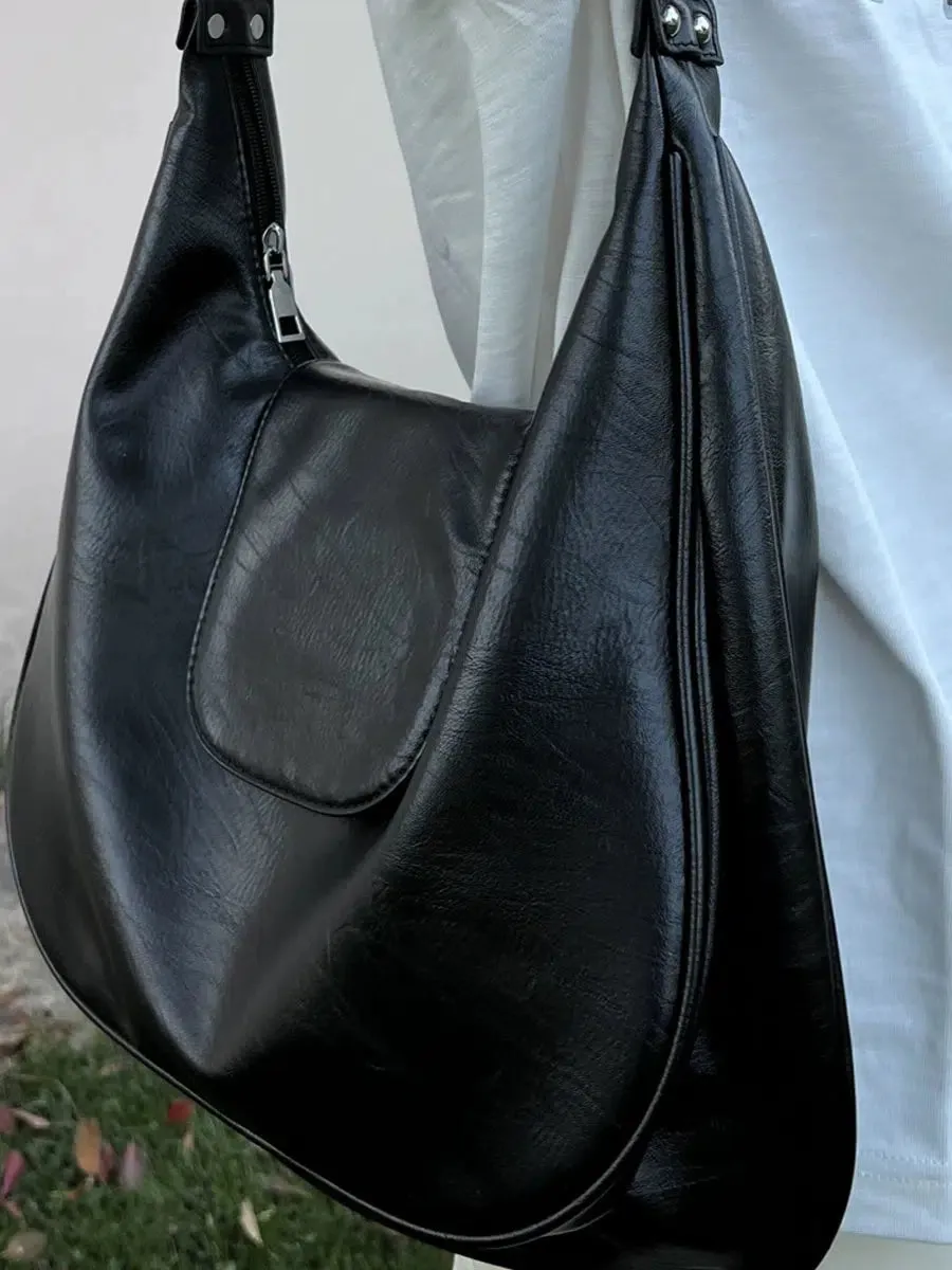 Black Casual Shoulder Bag