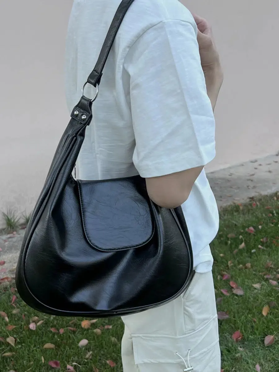 Black Casual Shoulder Bag