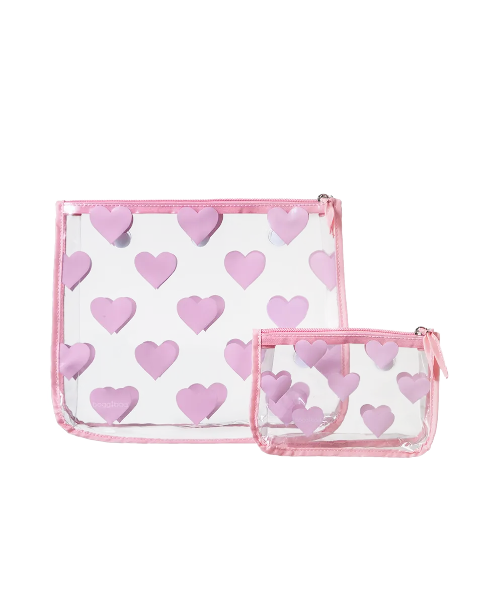Bogg® Bag Decorative Insert - Pink Hearts