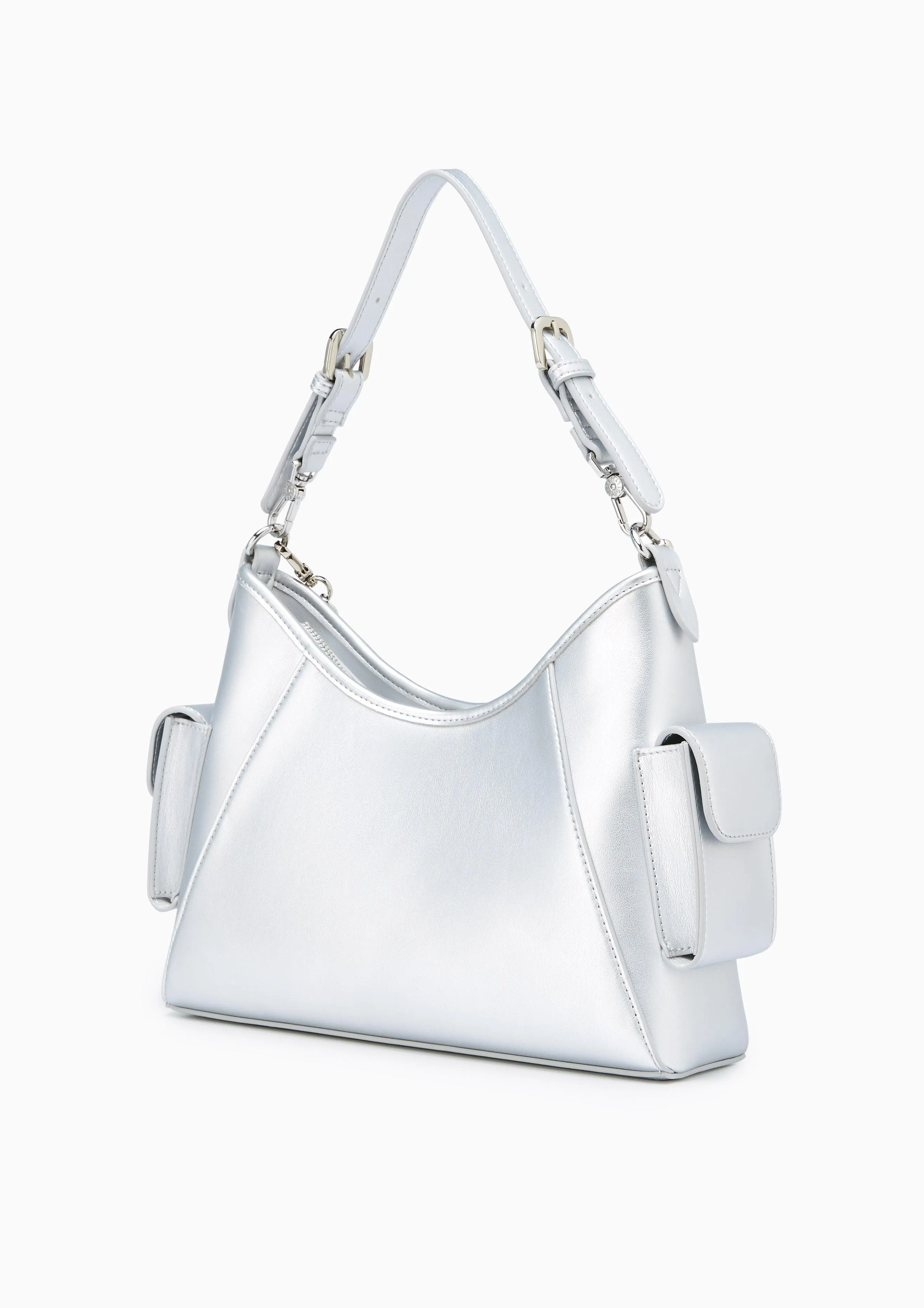 Chaline Shoulder Bag M Silver