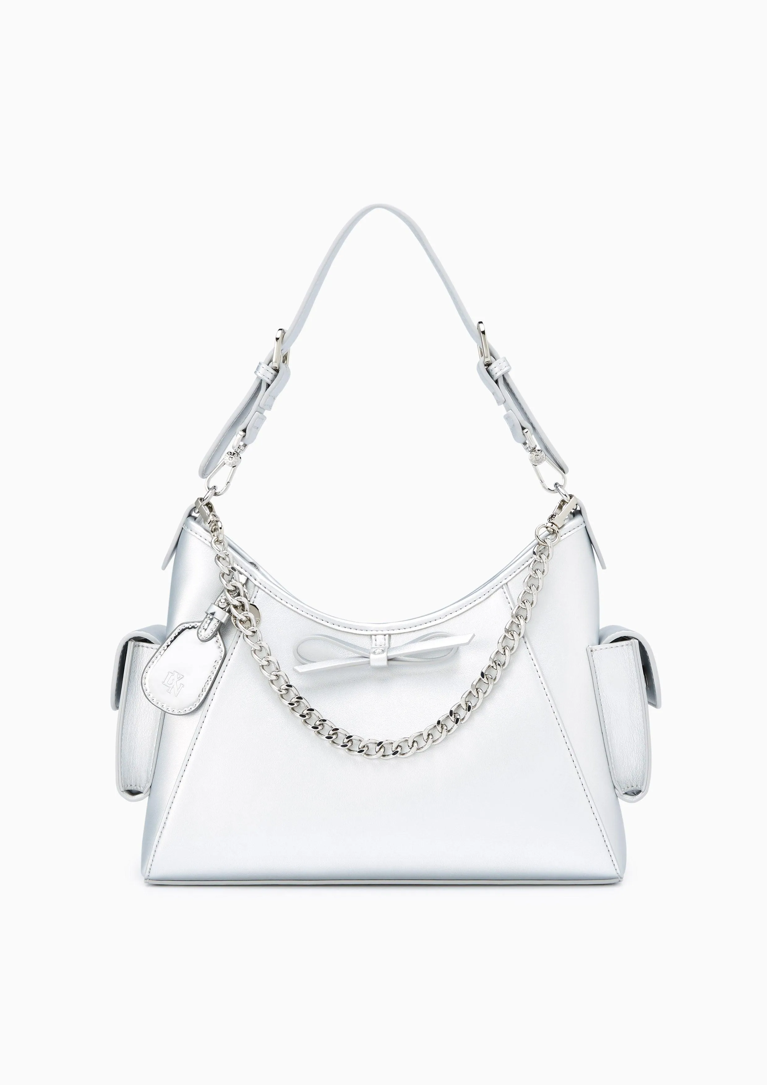 Chaline Shoulder Bag M Silver