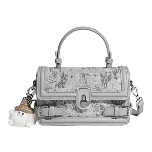 Cherish The Moment Embroidered Handbag