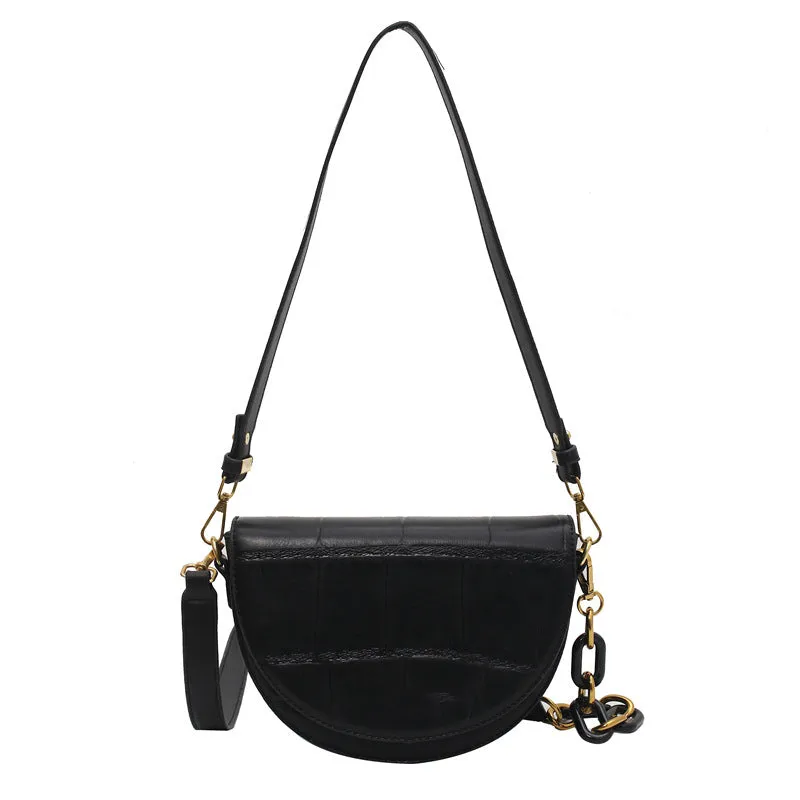 CL970 - - Lisa Black Crossbody Handbag