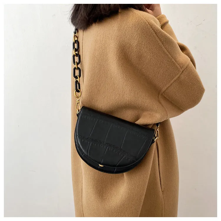 CL970 - - Lisa Black Crossbody Handbag