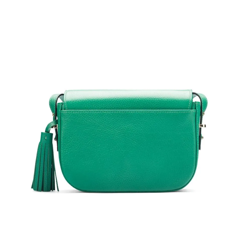 Clarice Tassel Bag - Emerald Green