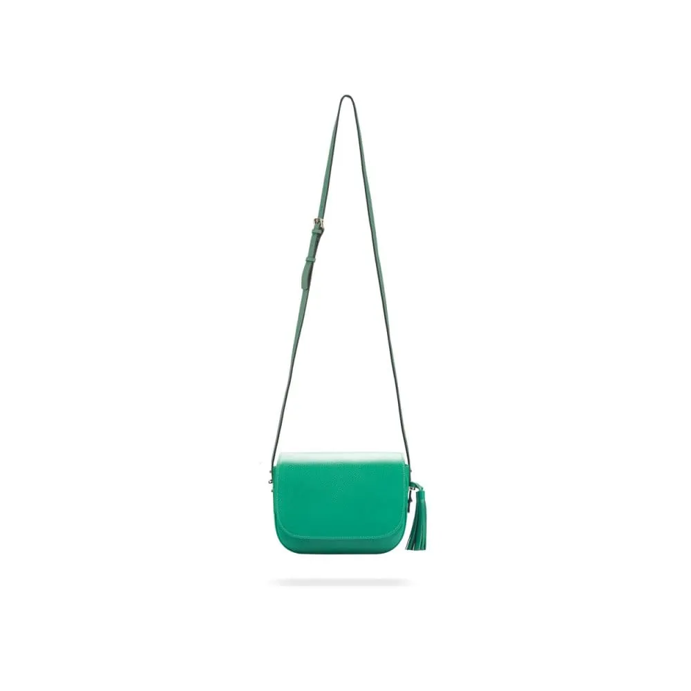 Clarice Tassel Bag - Emerald Green