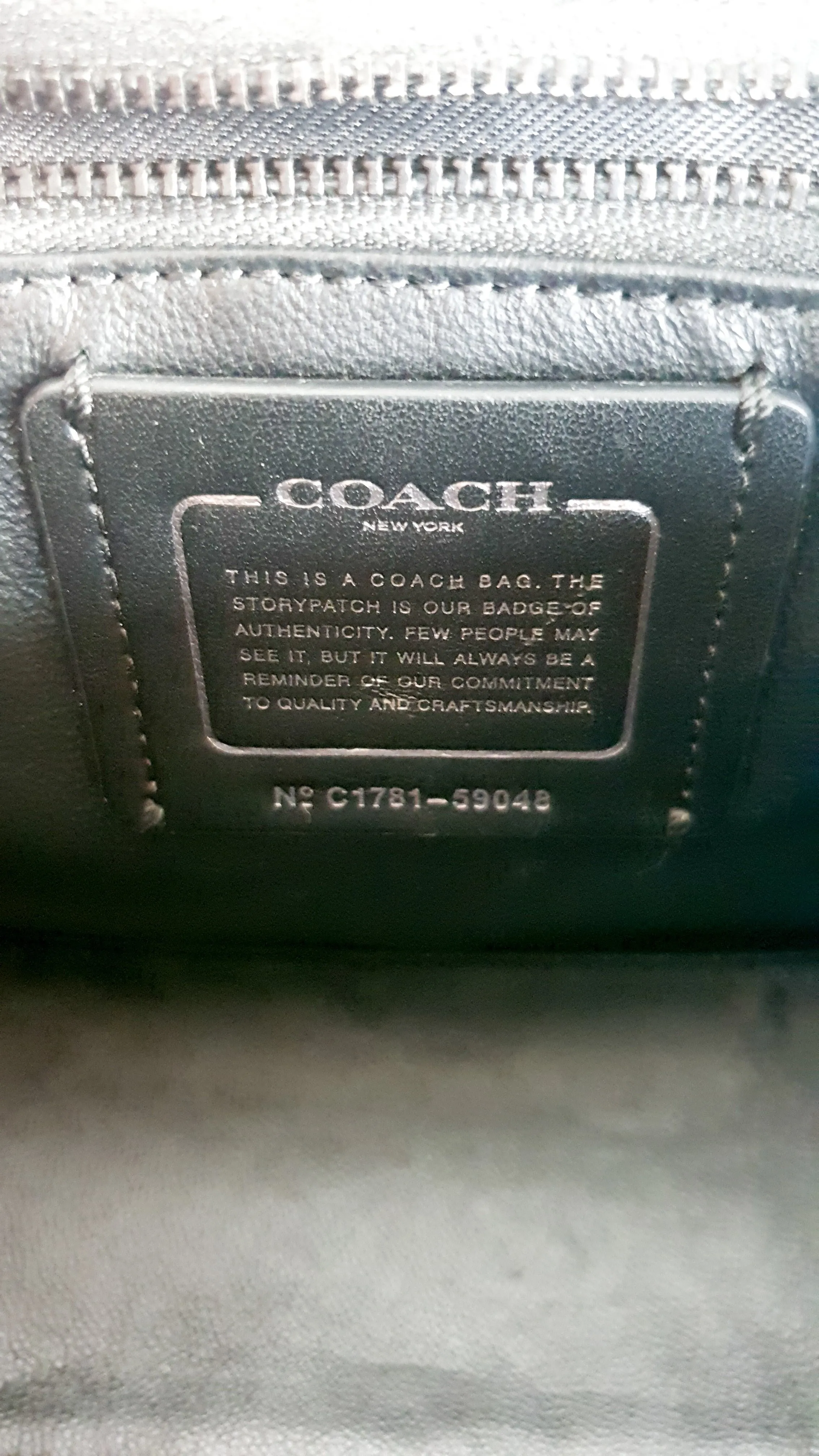 Coach Drifter Crossbody Bag in Black Leather & Suede - Coach 59048
