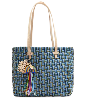 Consuela Woven Tote- Medina