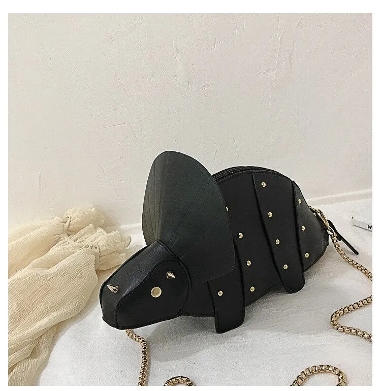 Cute Dinosaur Style Women Shoulder Bags Funny Triceratops Crossbody Bag for Girls Lovely Novelty Bags Creative Small Purses 2022