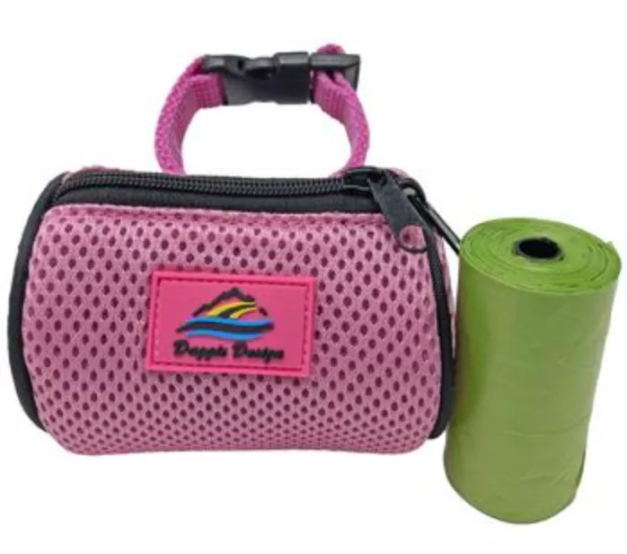 Doggie Design "American River" Fabric Poop Bag Holders