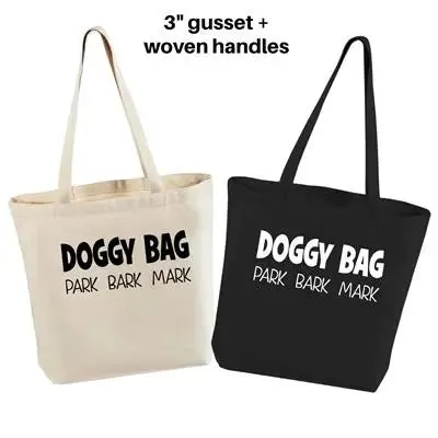 Doggy Bag 12 oz Canvas Tote