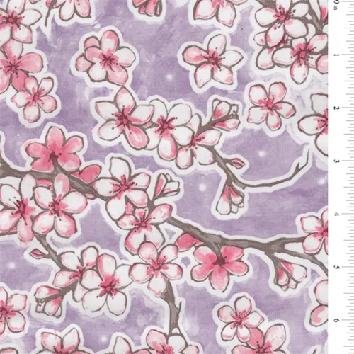 Dogwood Oilcloth Roll Fabric