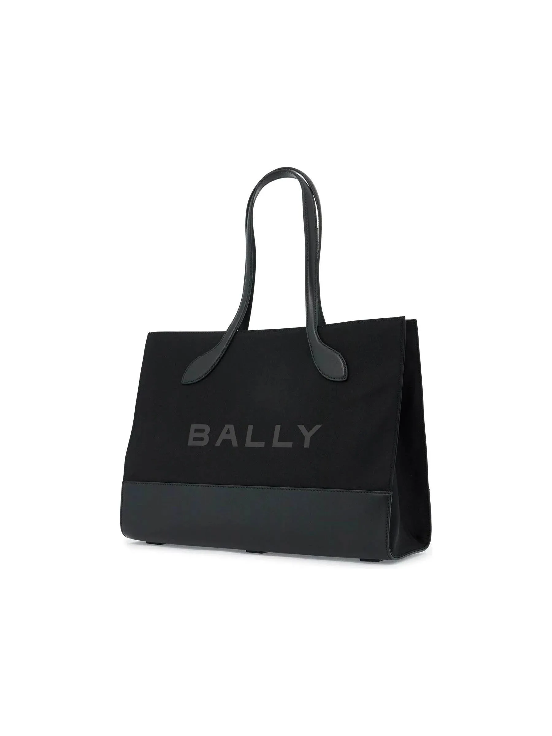 East/West Leather Tote