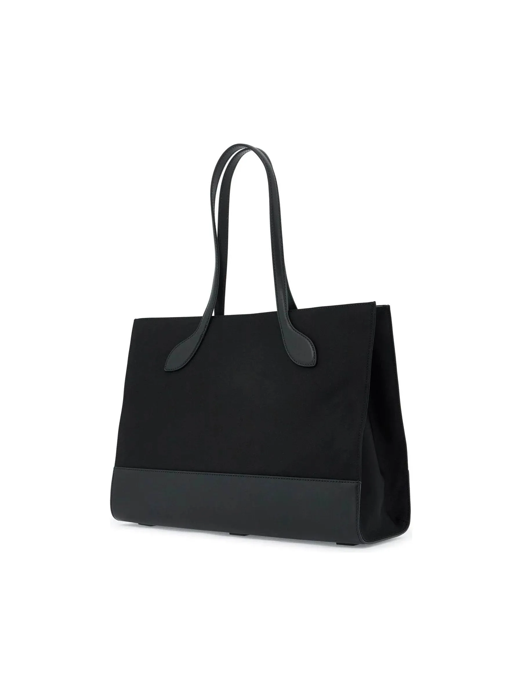 East/West Leather Tote