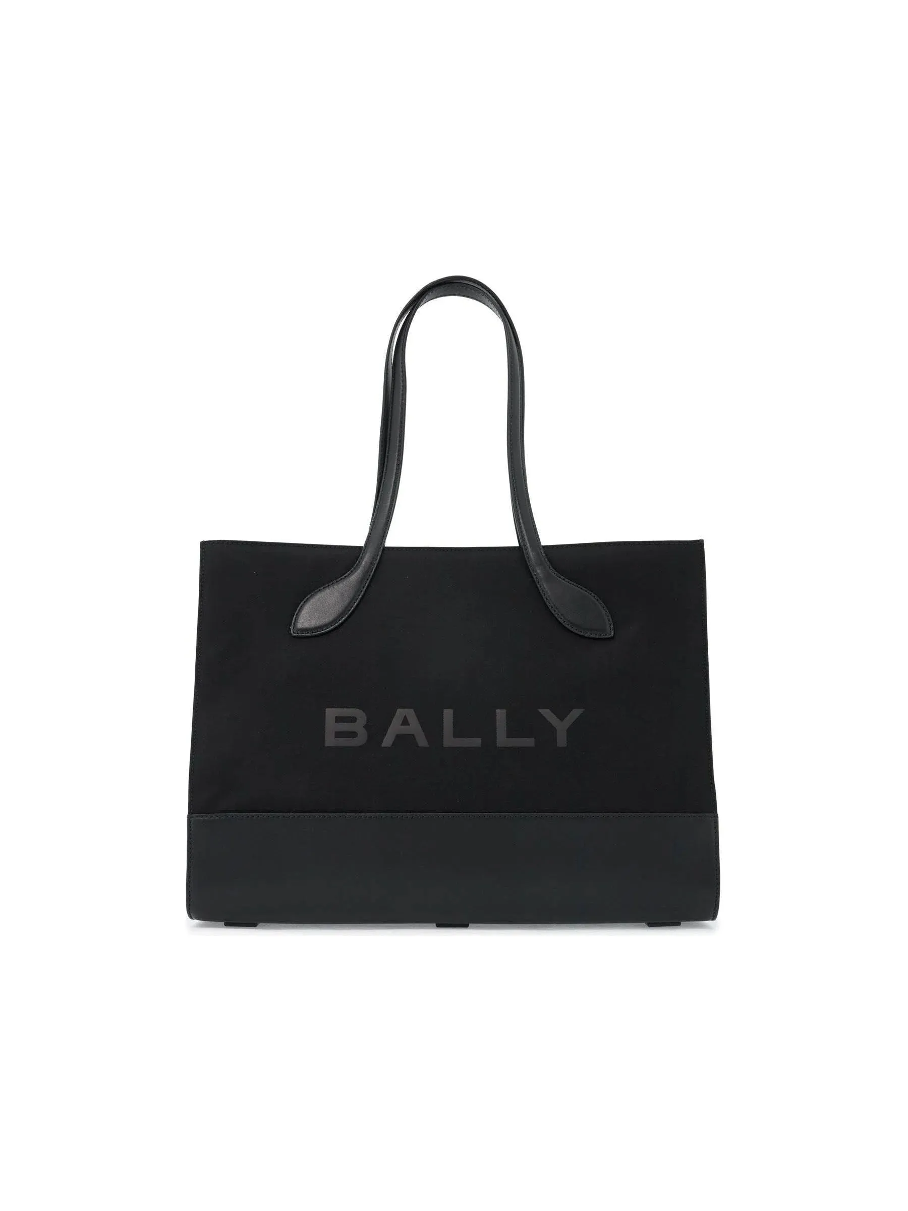 East/West Leather Tote