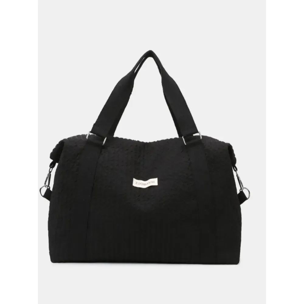 Elevate Your Luxury Fashion with the Exclusive Texture Oxford Travel Bag
