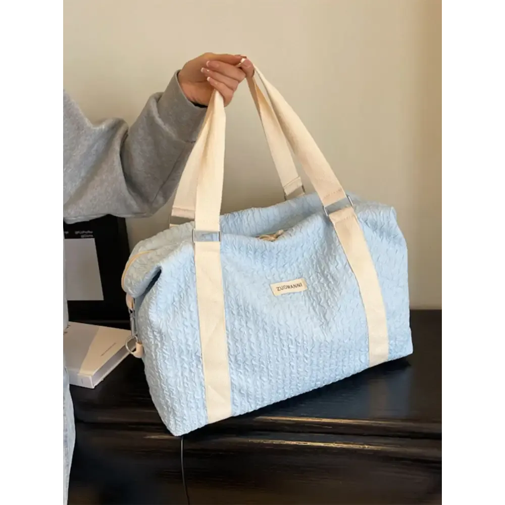 Elevate Your Luxury Fashion with the Exclusive Texture Oxford Travel Bag