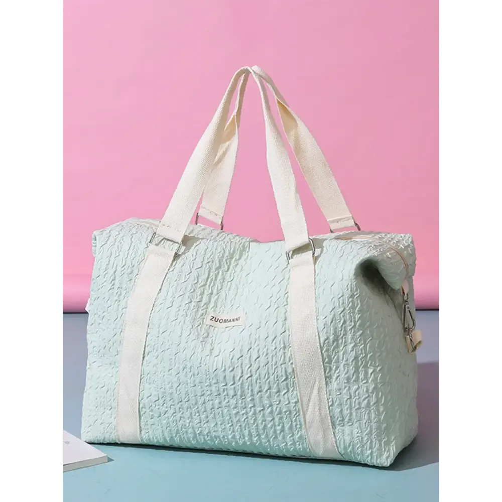 Elevate Your Luxury Fashion with the Exclusive Texture Oxford Travel Bag