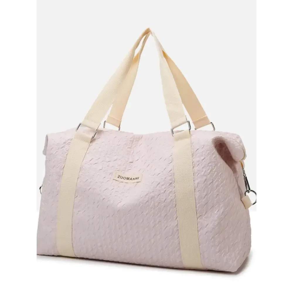 Elevate Your Luxury Fashion with the Exclusive Texture Oxford Travel Bag