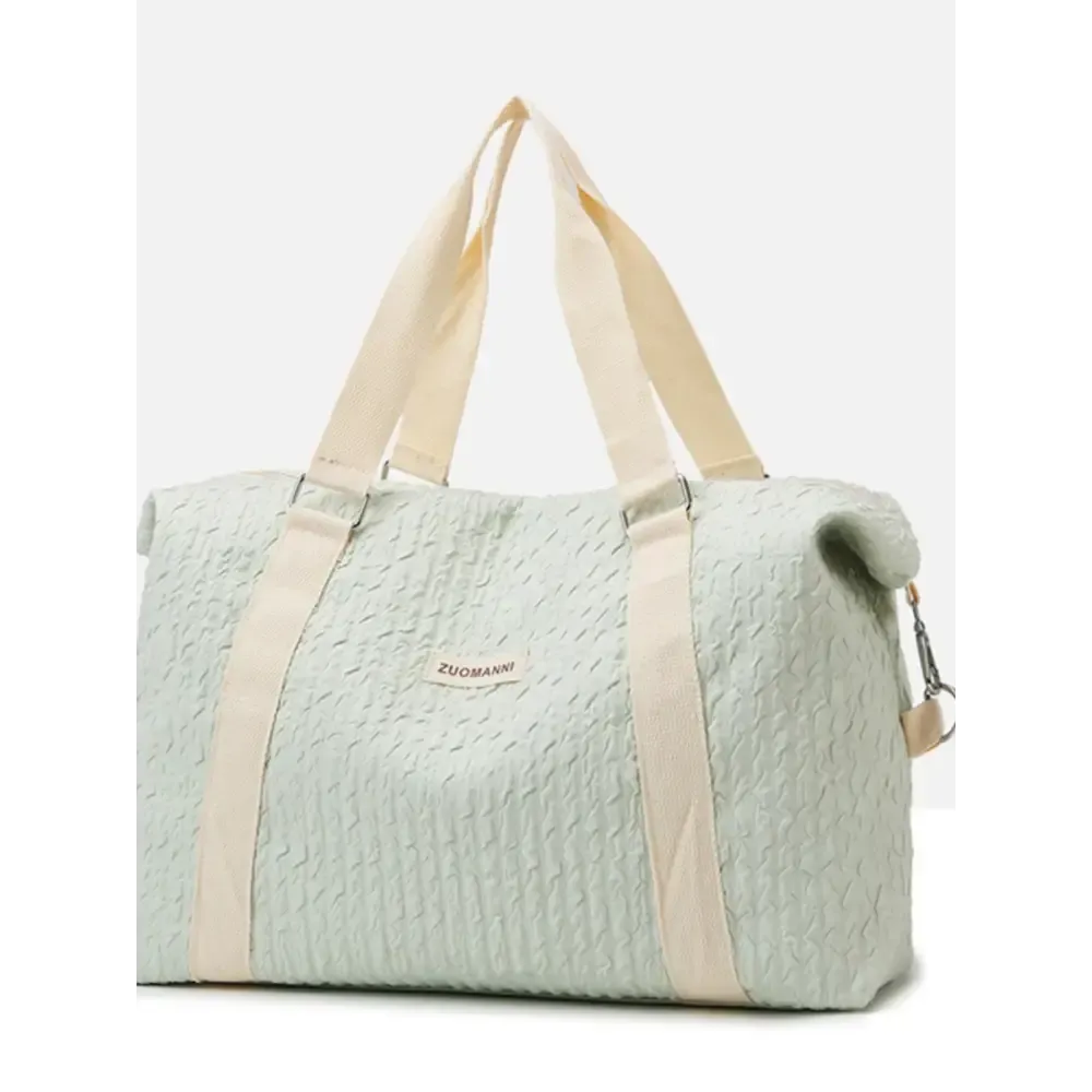 Elevate Your Luxury Fashion with the Exclusive Texture Oxford Travel Bag
