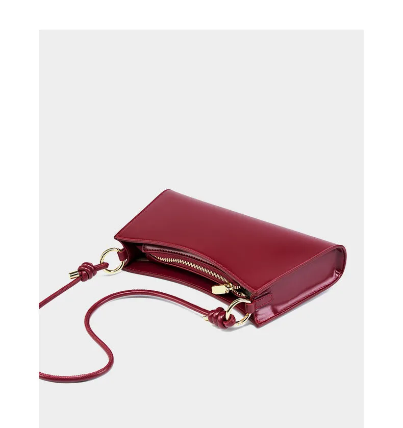 Ella Woman Leather Underarm Shoulder Bag