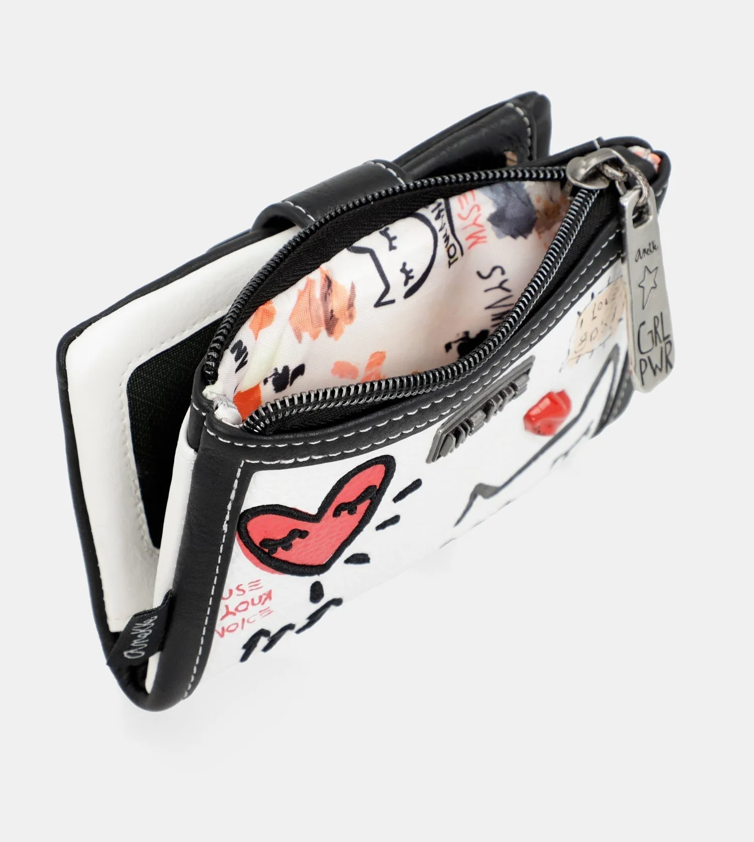 Energy white flexible wallet