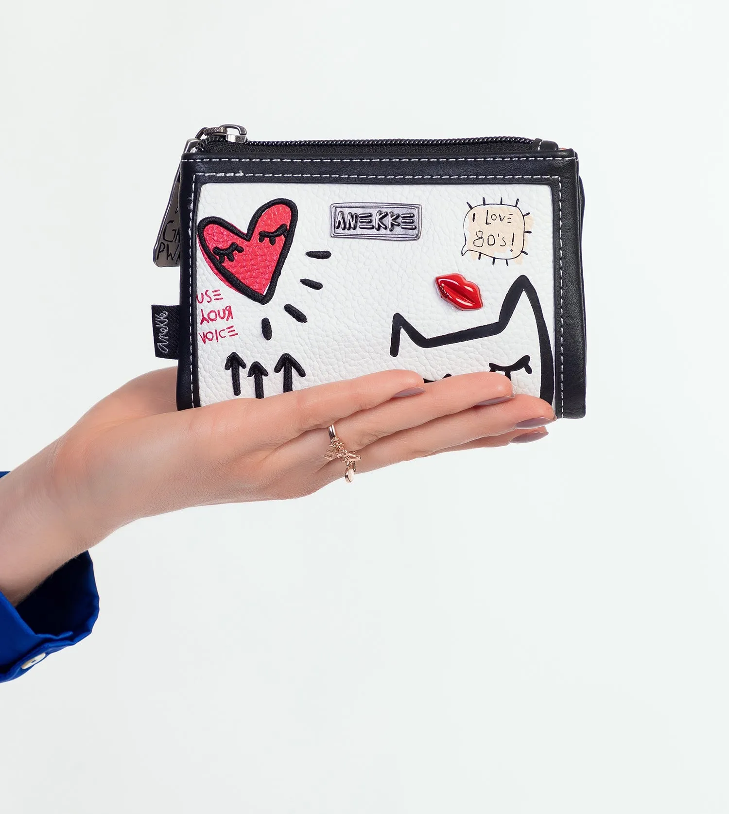 Energy white flexible wallet