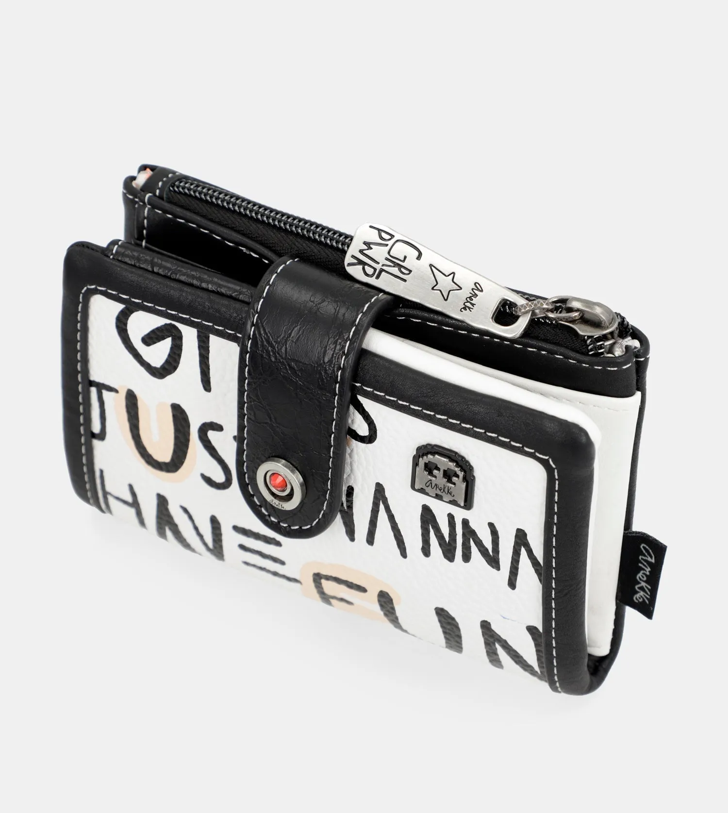 Energy white flexible wallet