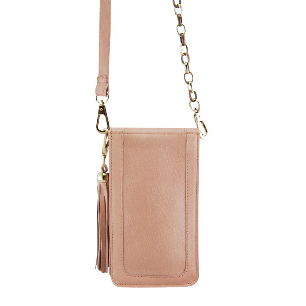Eva Phone Bag | Misty Rose