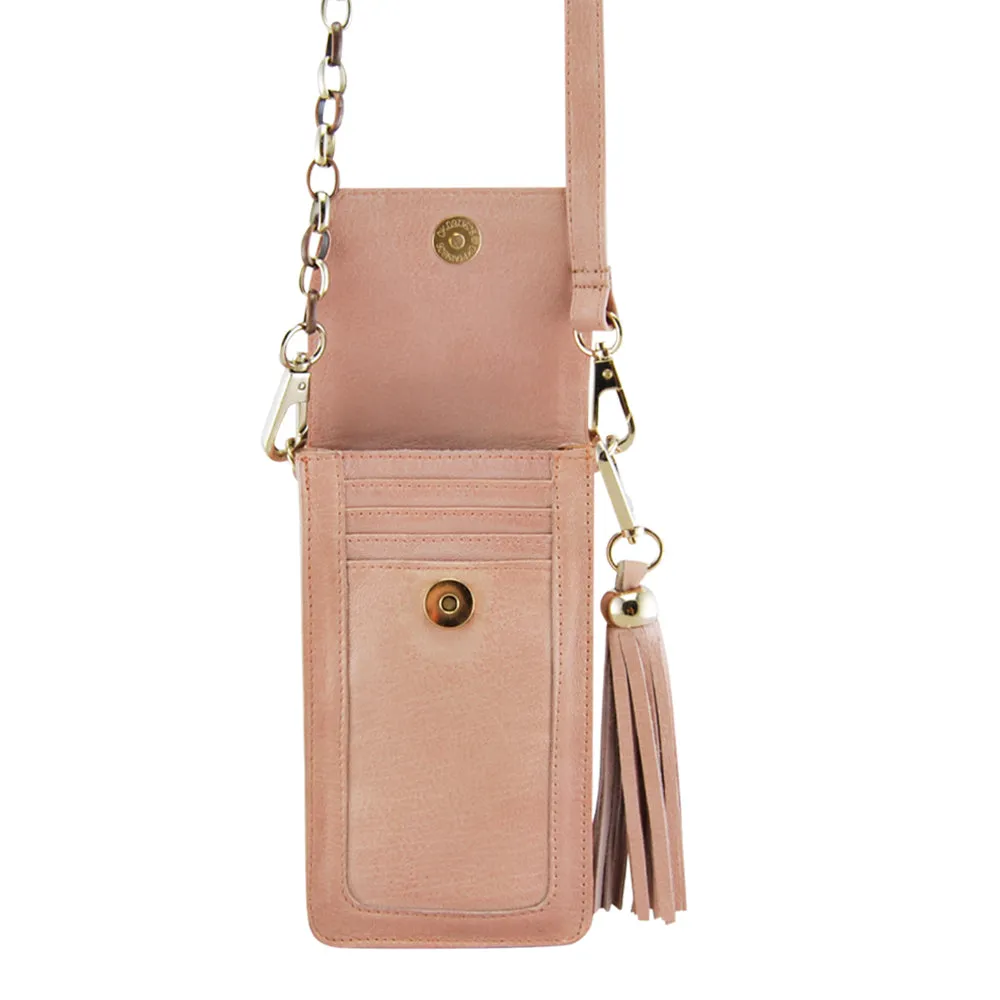 Eva Phone Bag | Misty Rose