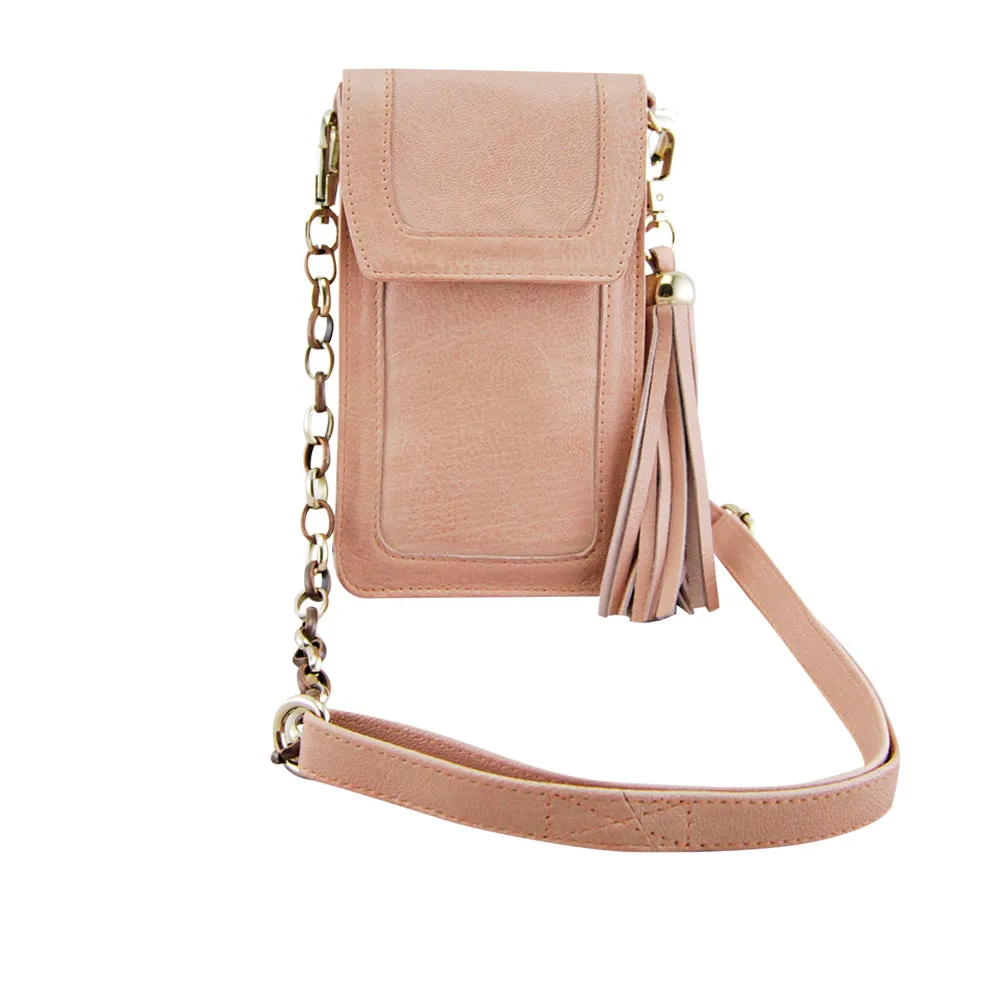 Eva Phone Bag | Misty Rose