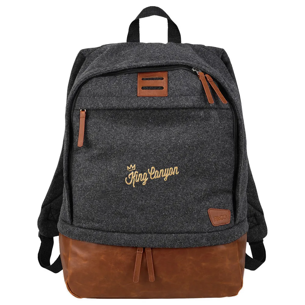 Field & Co. Campster Wool 15" Computer Backpack