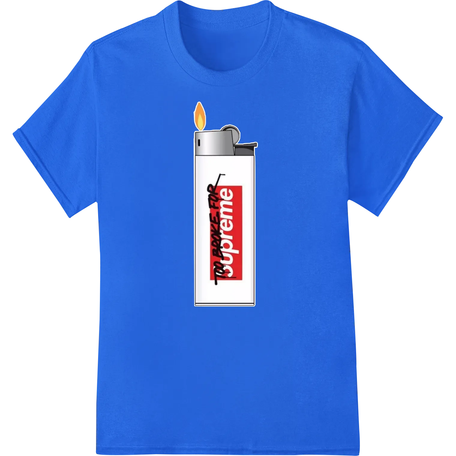Ignite Your Style: Fiery 'Bueneme' Lighter DTF Print Transfer