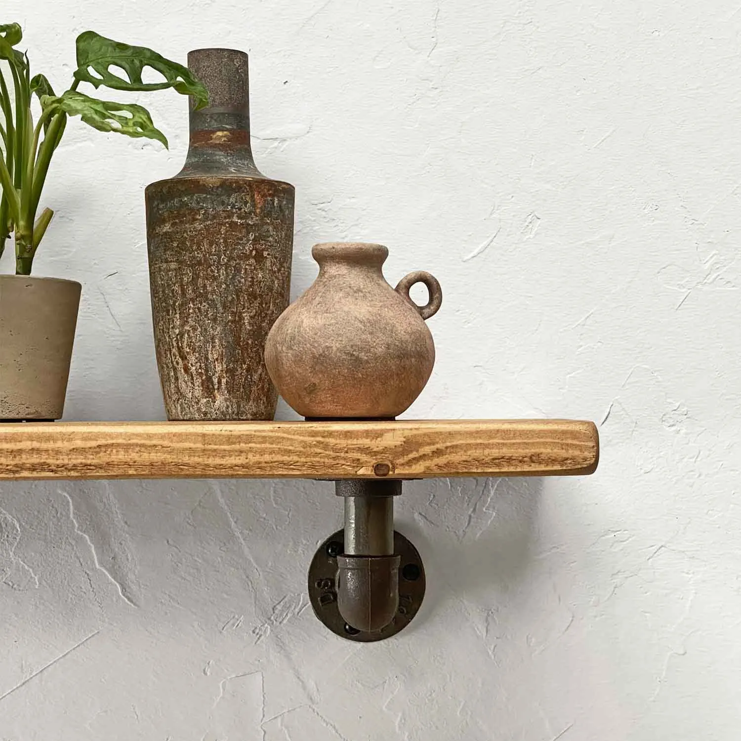 Industrial Pipe Brackets | Set of 2