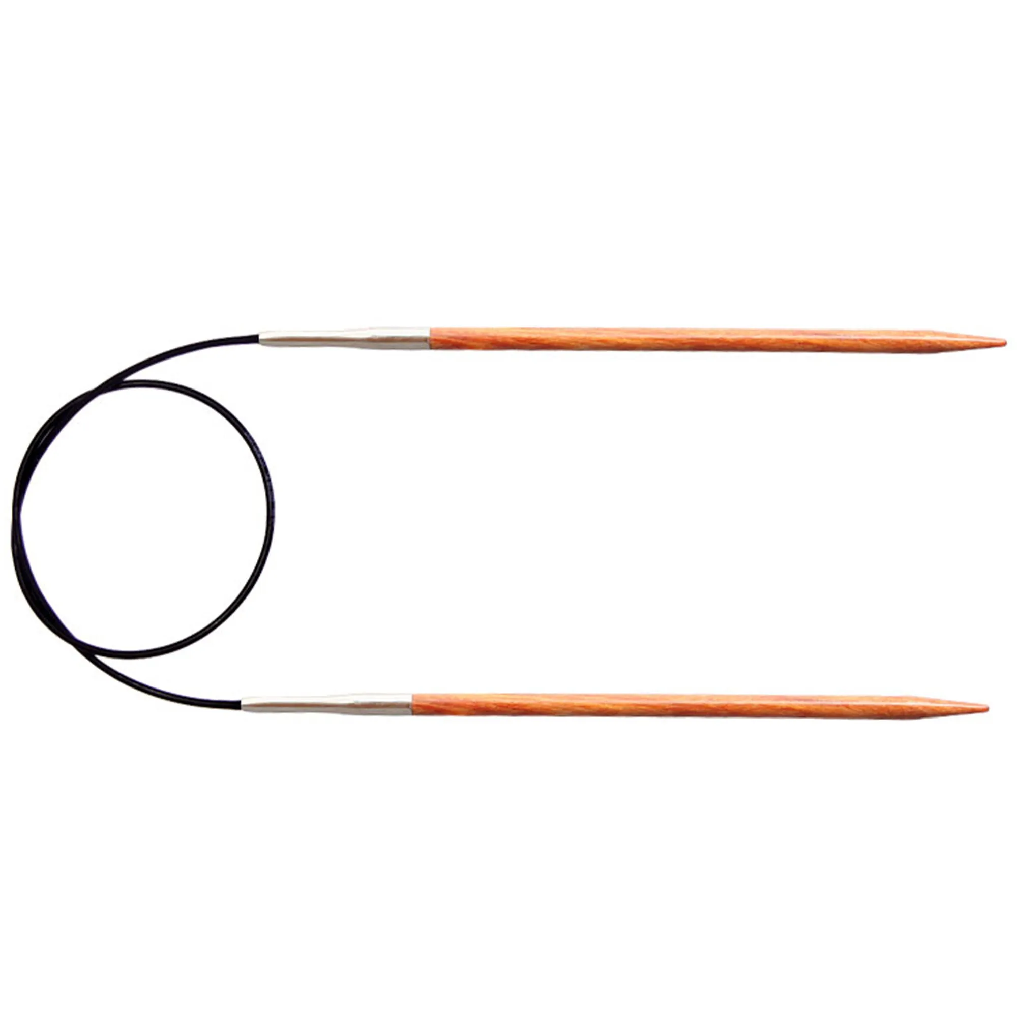 KnitPro Dreamz Fixed Circular Needles - US 1 - 47" Orange Lily