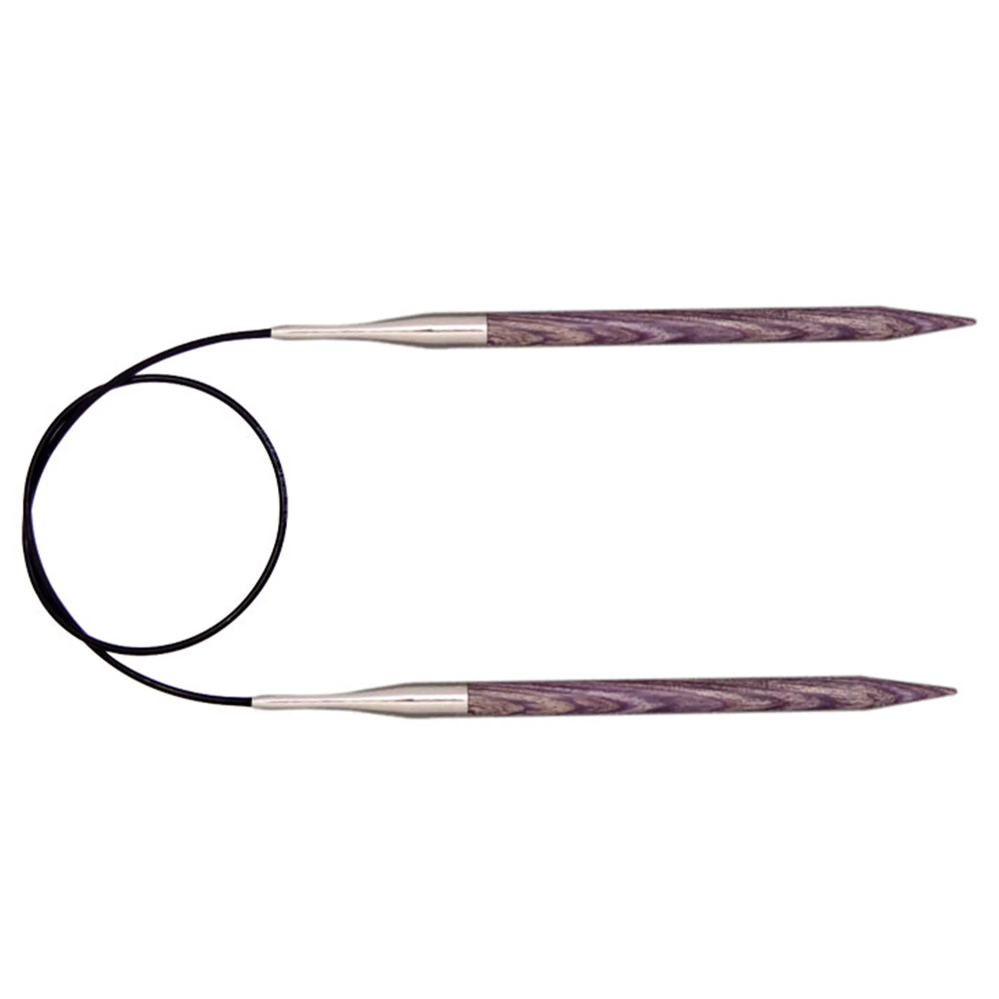 KnitPro Dreamz Fixed Circular Needles - US 10.5 - 40" Purple Passion