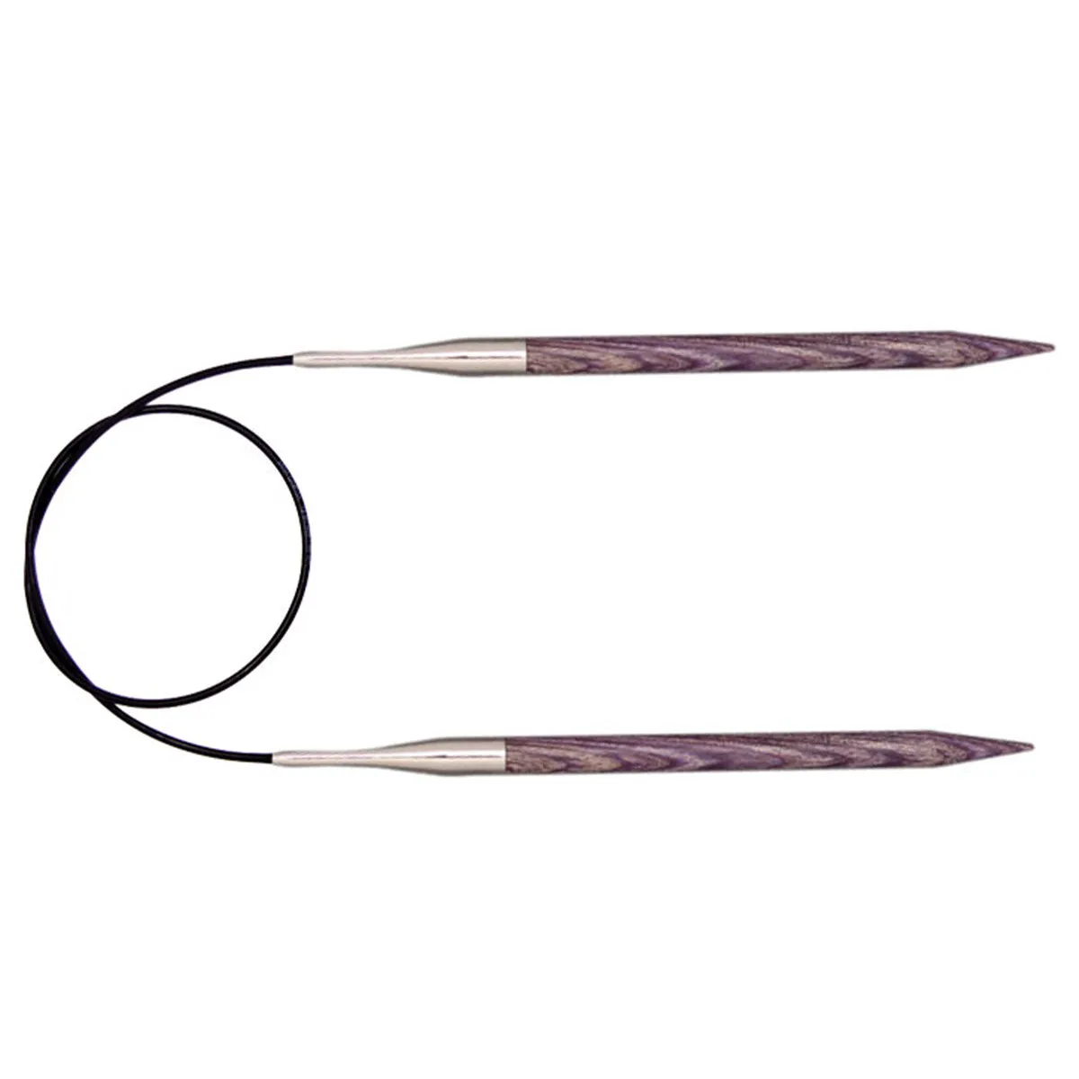 KnitPro Dreamz Fixed Circular Needles - US 10.5 - 40" Purple Passion