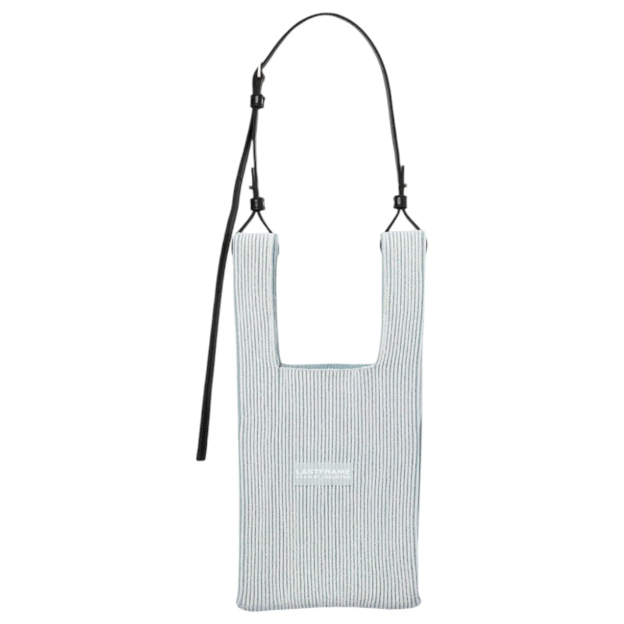 KYOTO METALLIC MARKET BAG SMALL / HOLOGRAM x GRAY