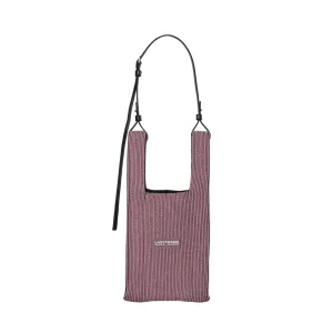 KYOTO METALLIC MARKET BAG SMALL / LIGHT PINK