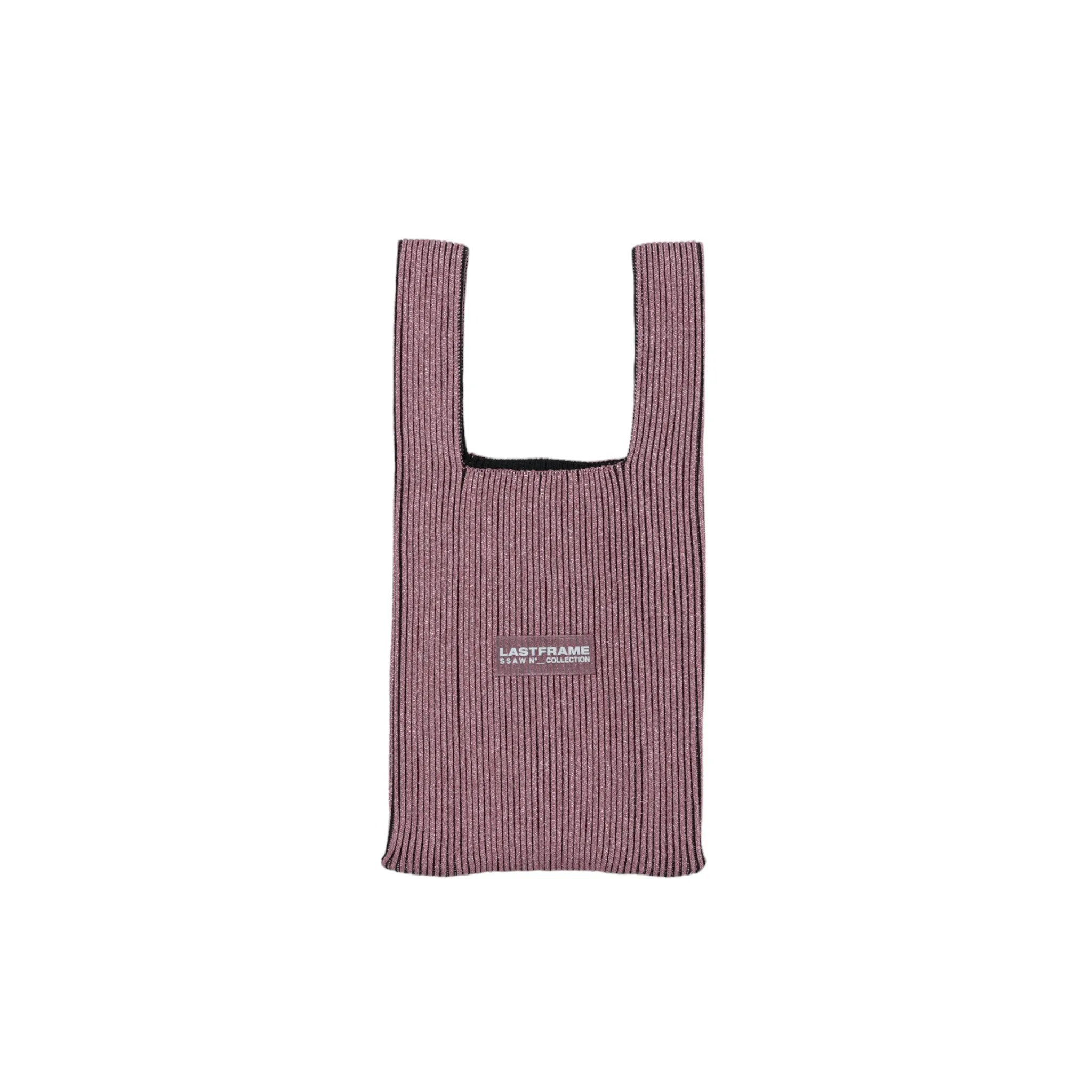 KYOTO METALLIC MARKET BAG SMALL / LIGHT PINK