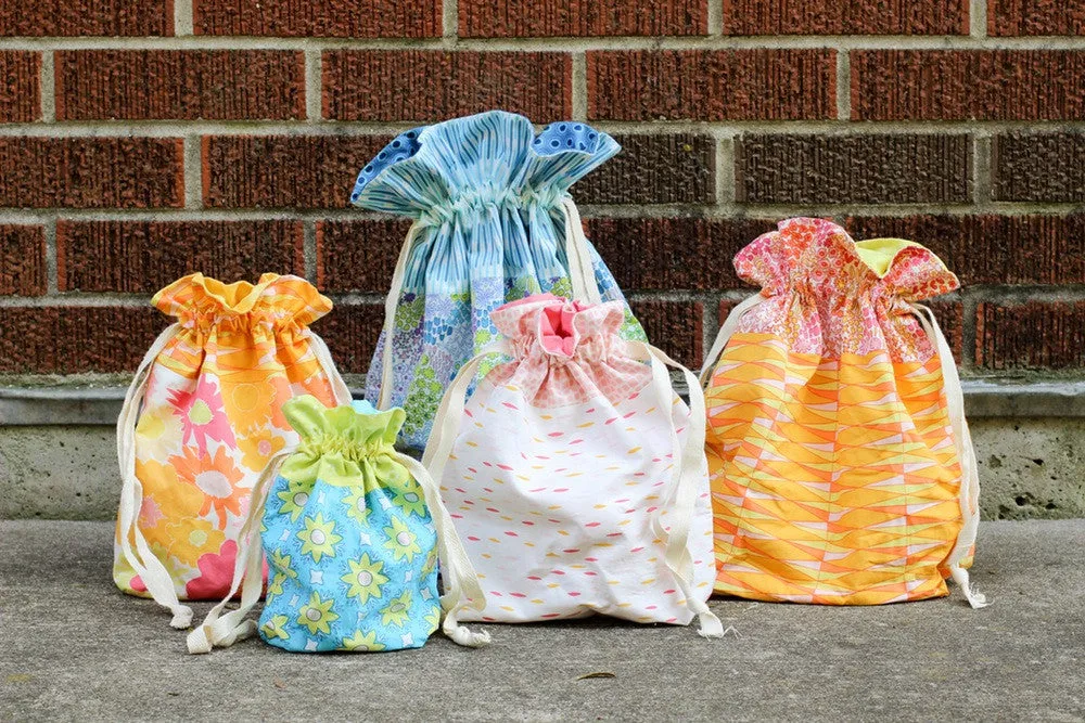 Lined Drawstring Bag Pattern