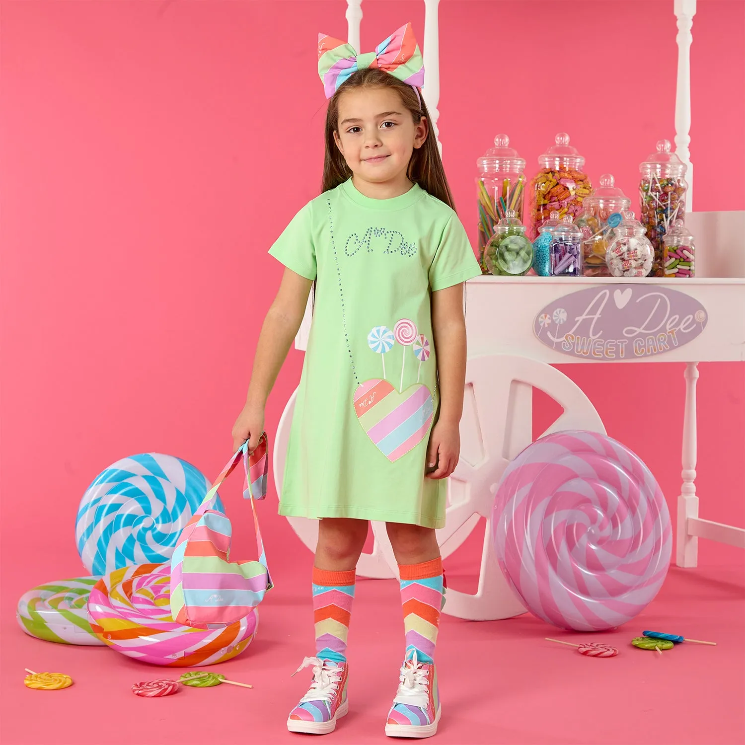Lollipop Heart Shape Bag