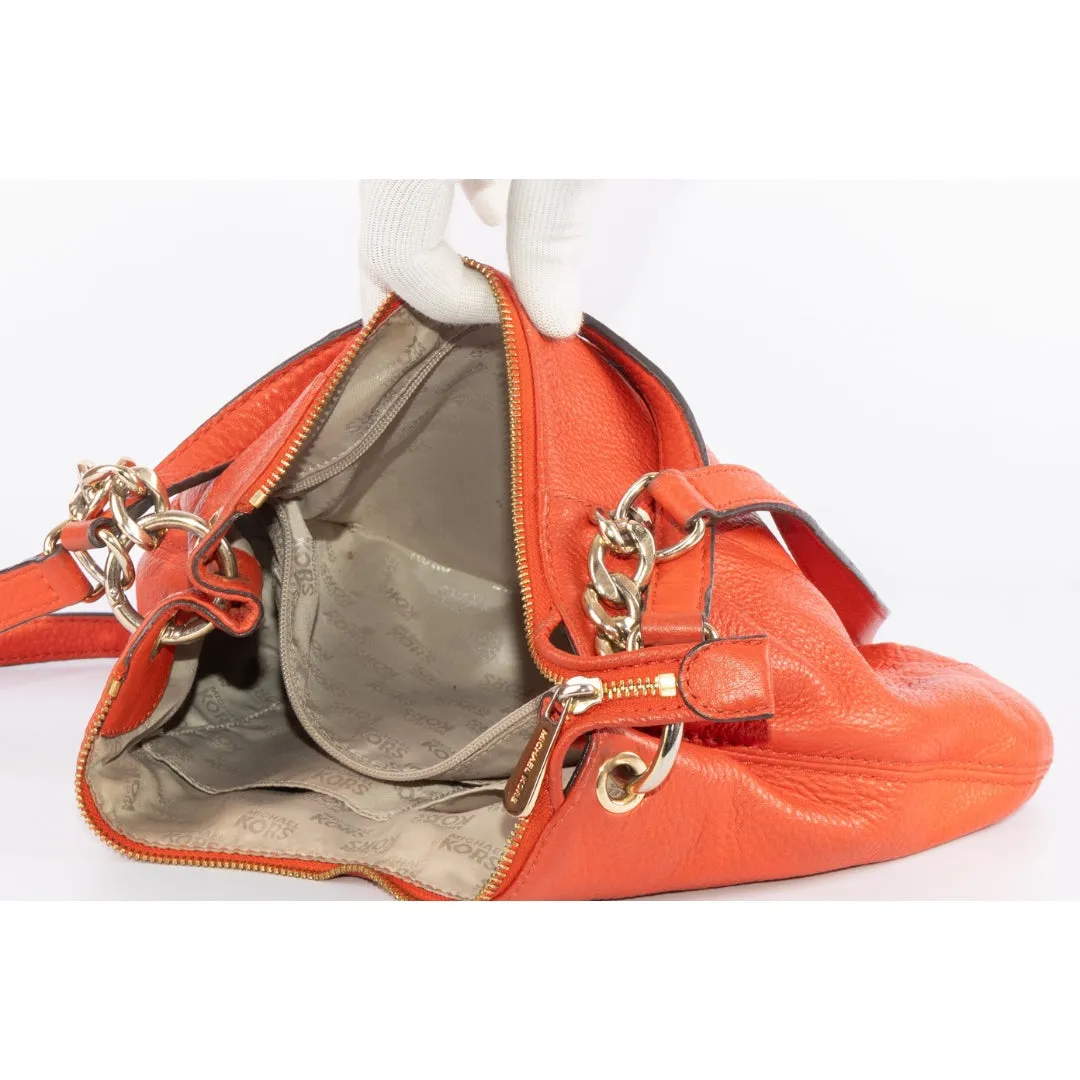 Michael Kors Fulton Leather Shoulder Bag