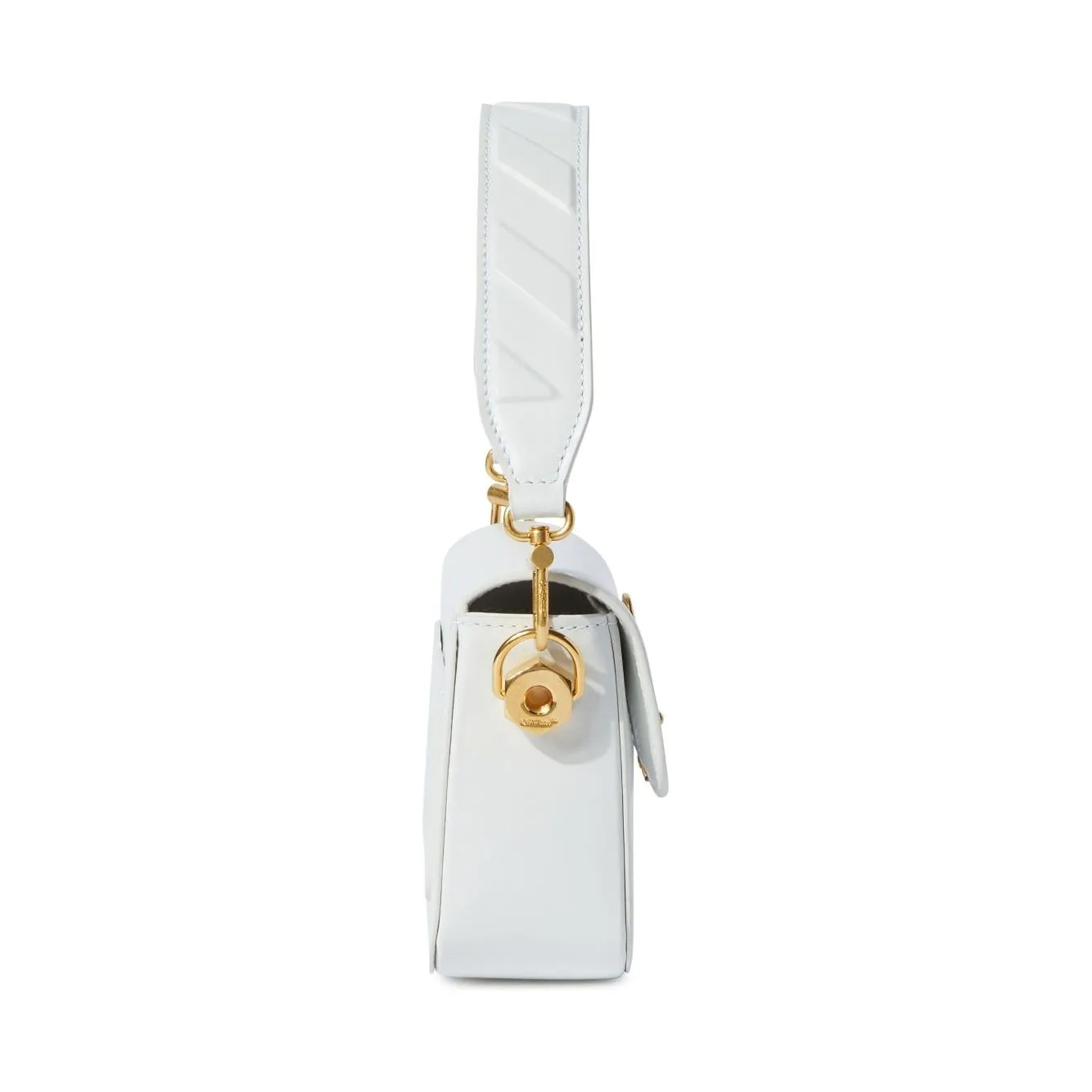 Off-White small Binder shoulder bag White