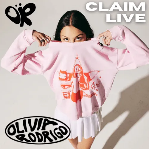Olivia Rodrigo Clothing Merchants Claim LIVE – Starting from £12!
